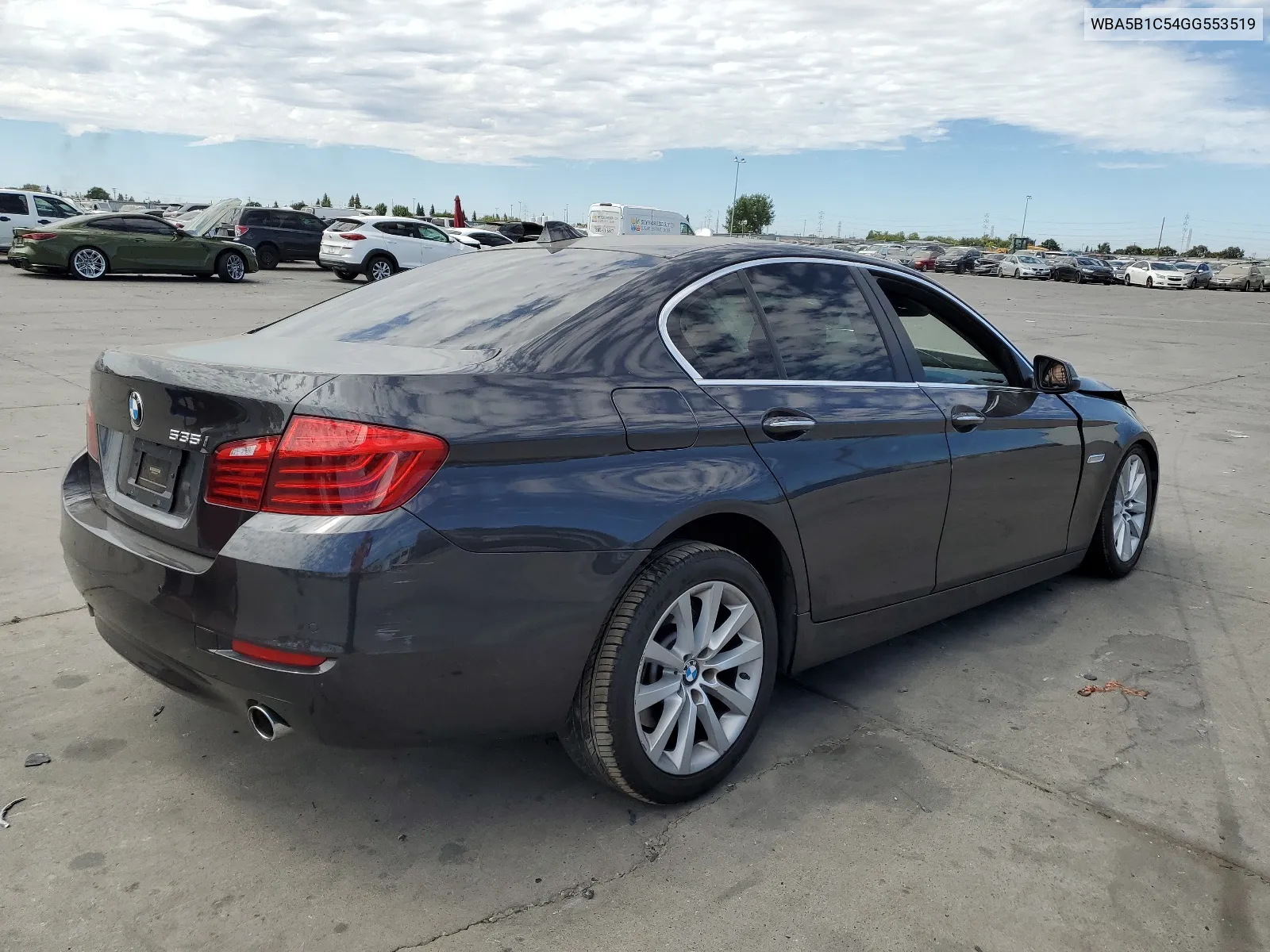 2016 BMW 535 I VIN: WBA5B1C54GG553519 Lot: 67118244