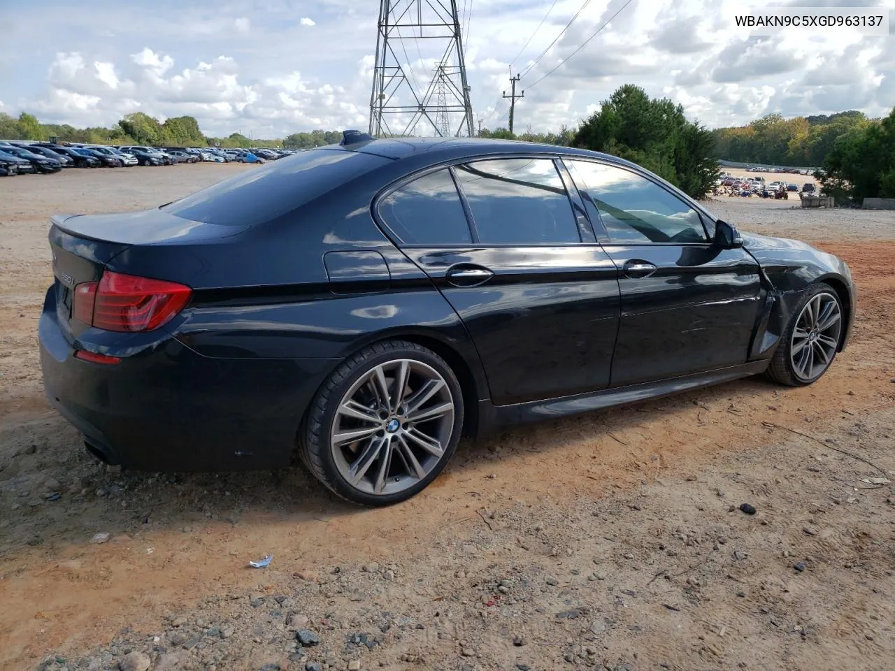 2016 BMW 550 I VIN: WBAKN9C5XGD963137 Lot: 69372244