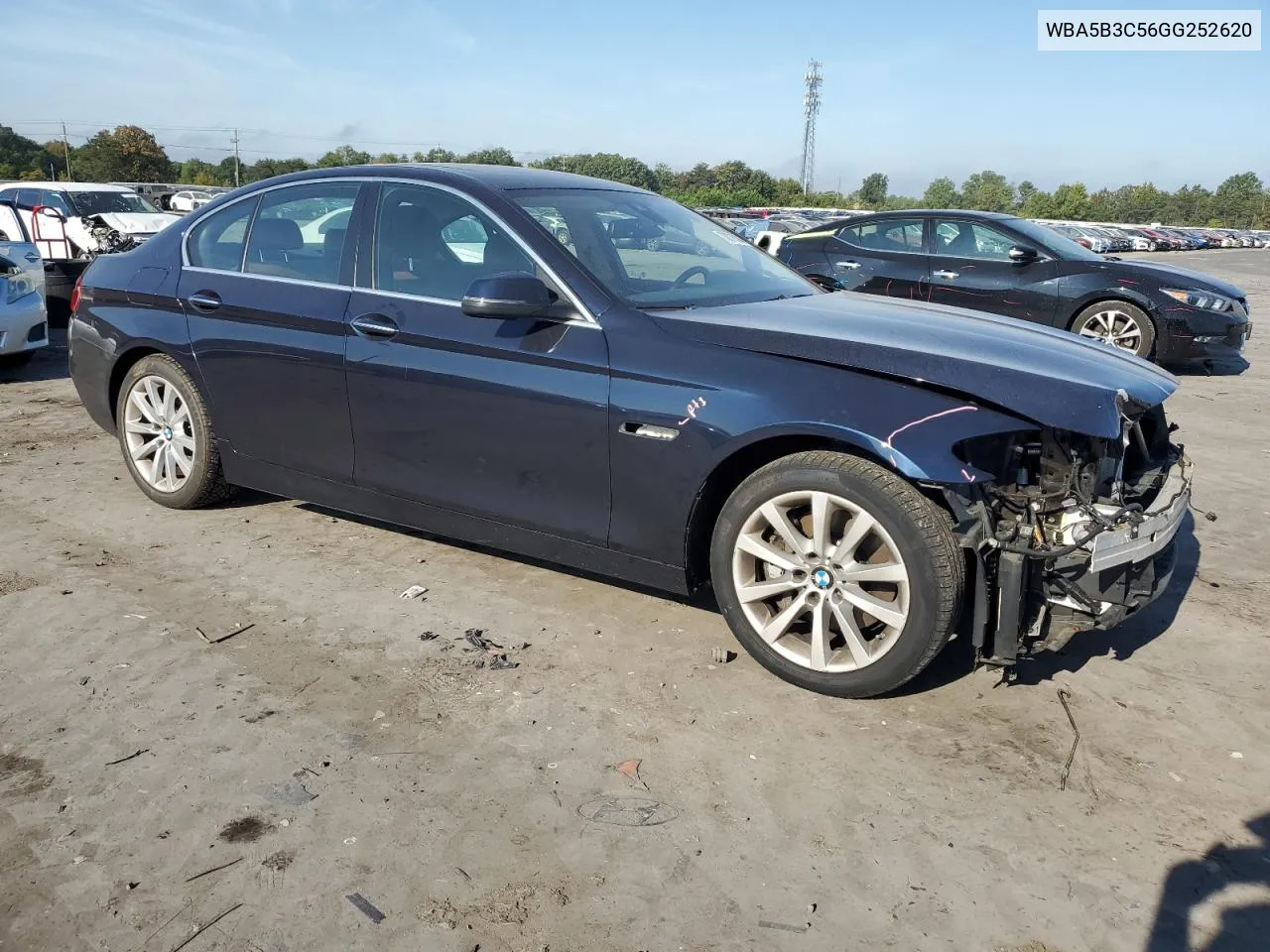 2016 BMW 535 Xi VIN: WBA5B3C56GG252620 Lot: 70076894