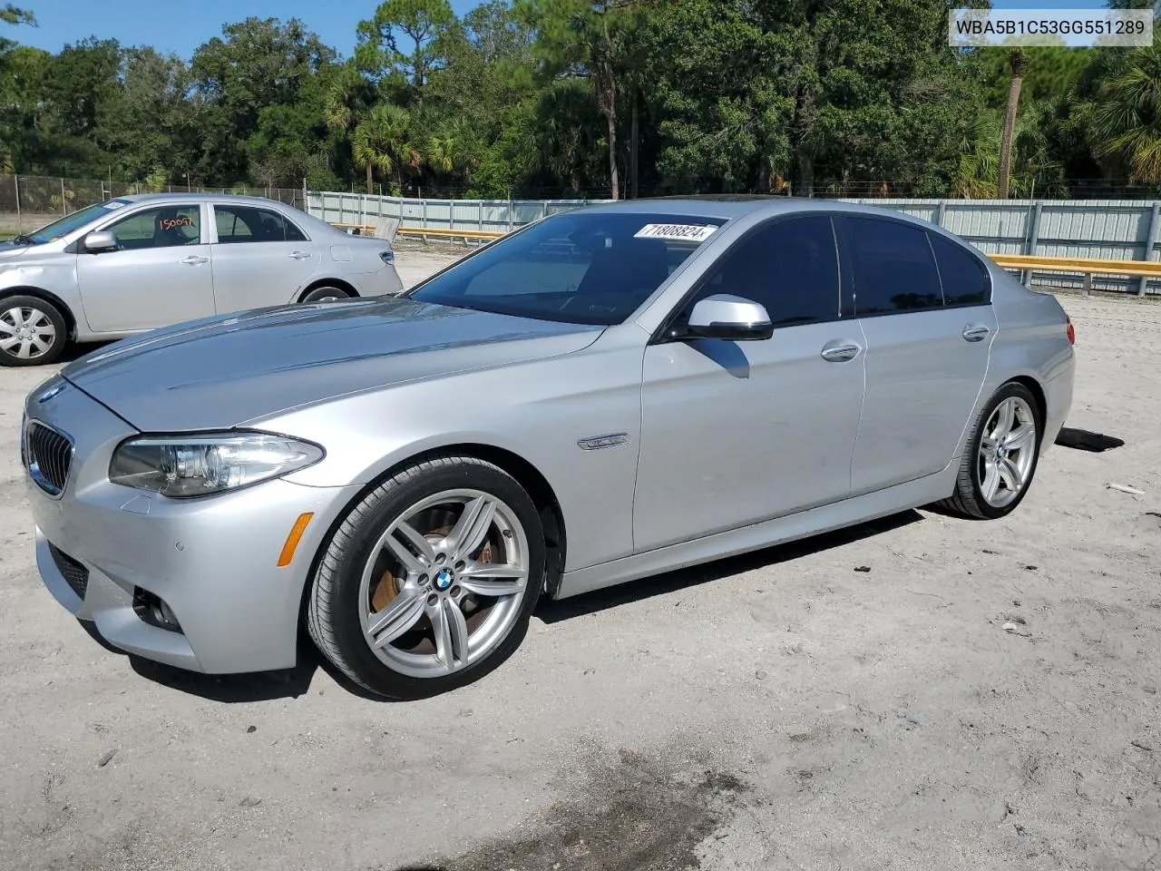 2016 BMW 535 I VIN: WBA5B1C53GG551289 Lot: 71808824