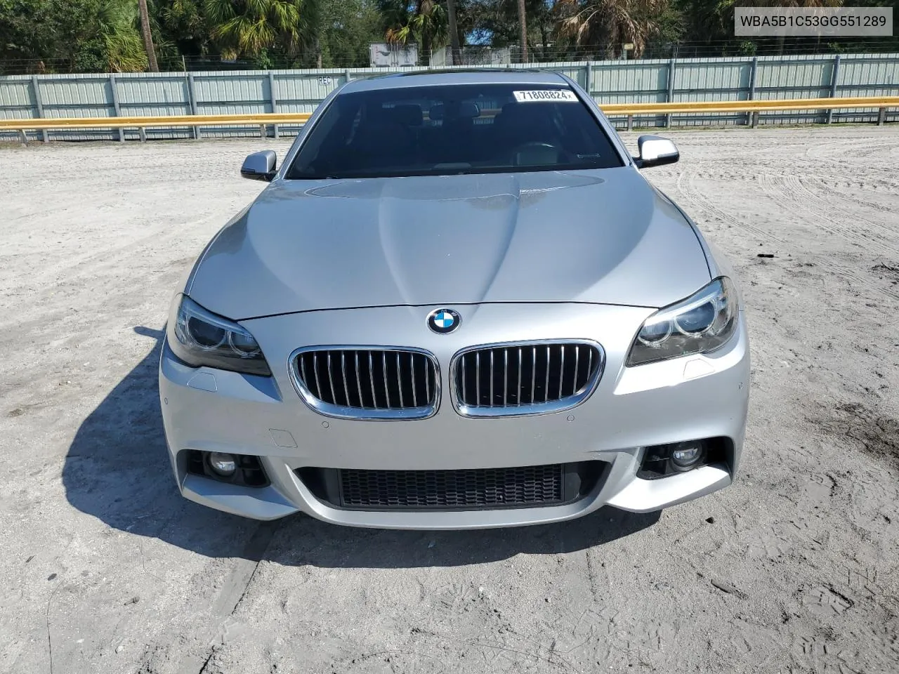 2016 BMW 535 I VIN: WBA5B1C53GG551289 Lot: 71808824