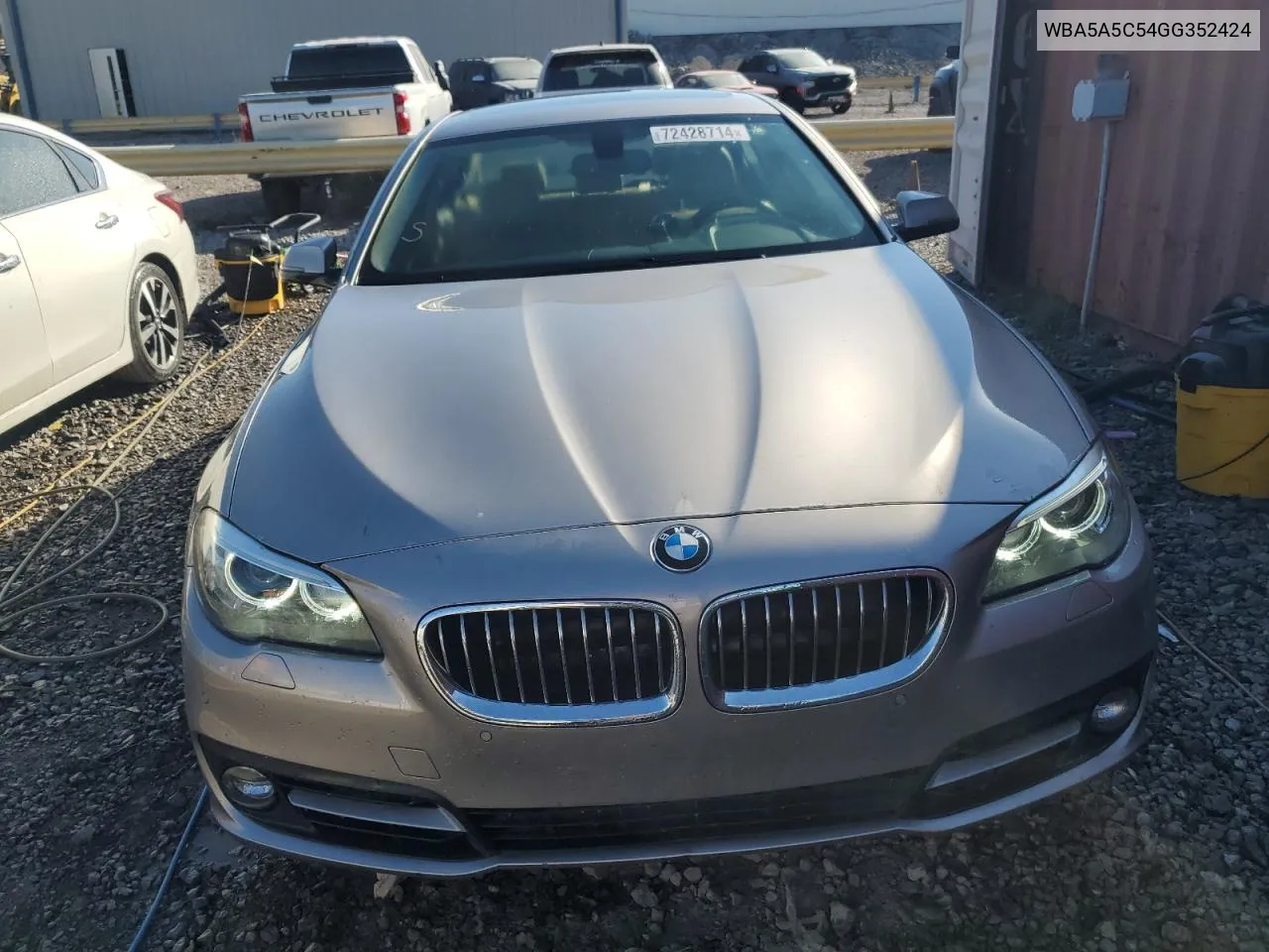 2016 BMW 528 I VIN: WBA5A5C54GG352424 Lot: 72428714