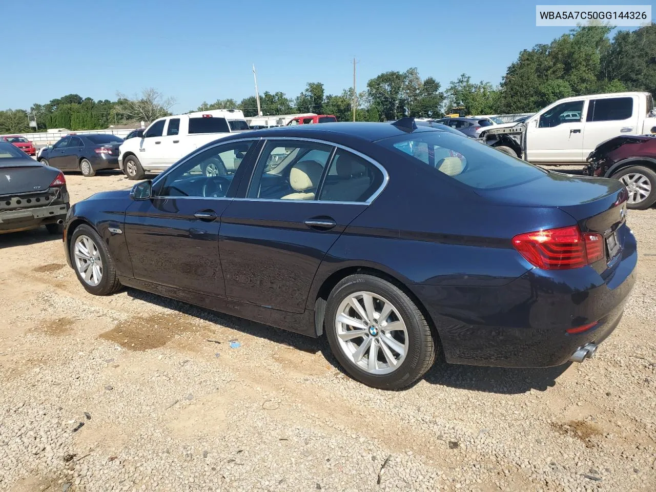 2016 BMW 528 Xi VIN: WBA5A7C50GG144326 Lot: 72675414