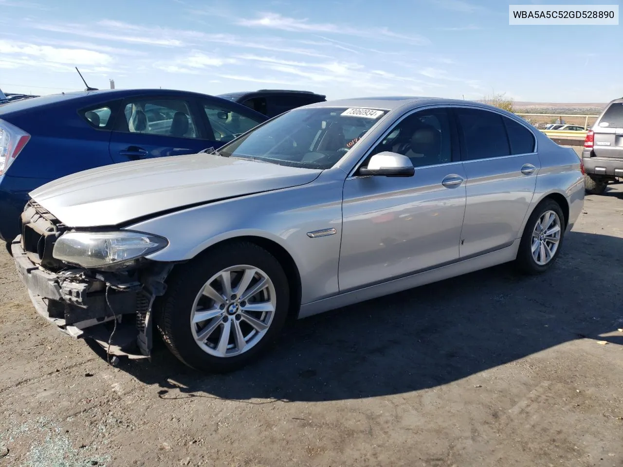 2016 BMW 528 I VIN: WBA5A5C52GD528890 Lot: 73060934