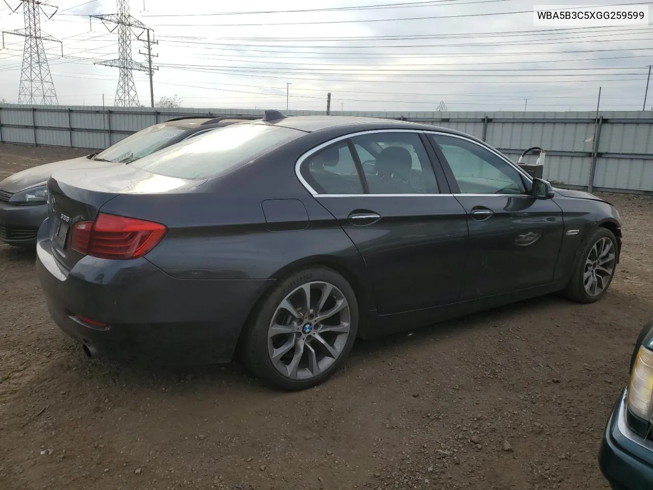 2016 BMW 535 Xi VIN: WBA5B3C5XGG259599 Lot: 78537784