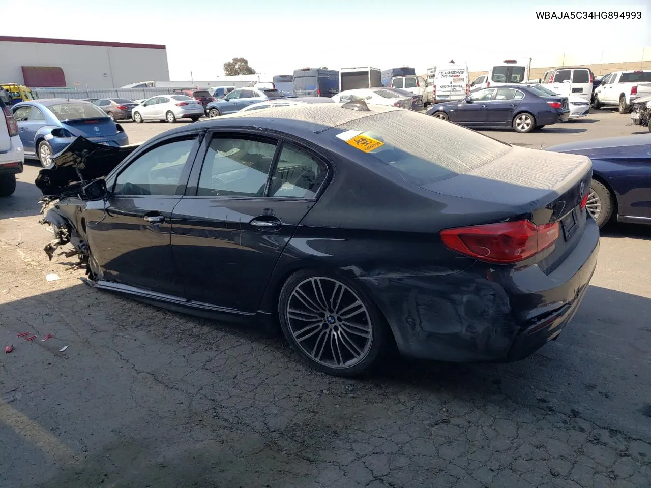 2017 BMW 530 I VIN: WBAJA5C34HG894993 Lot: 62568584