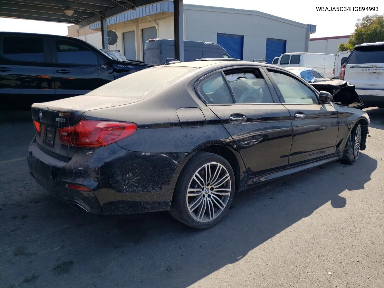 2017 BMW 530 I VIN: WBAJA5C34HG894993 Lot: 62568584