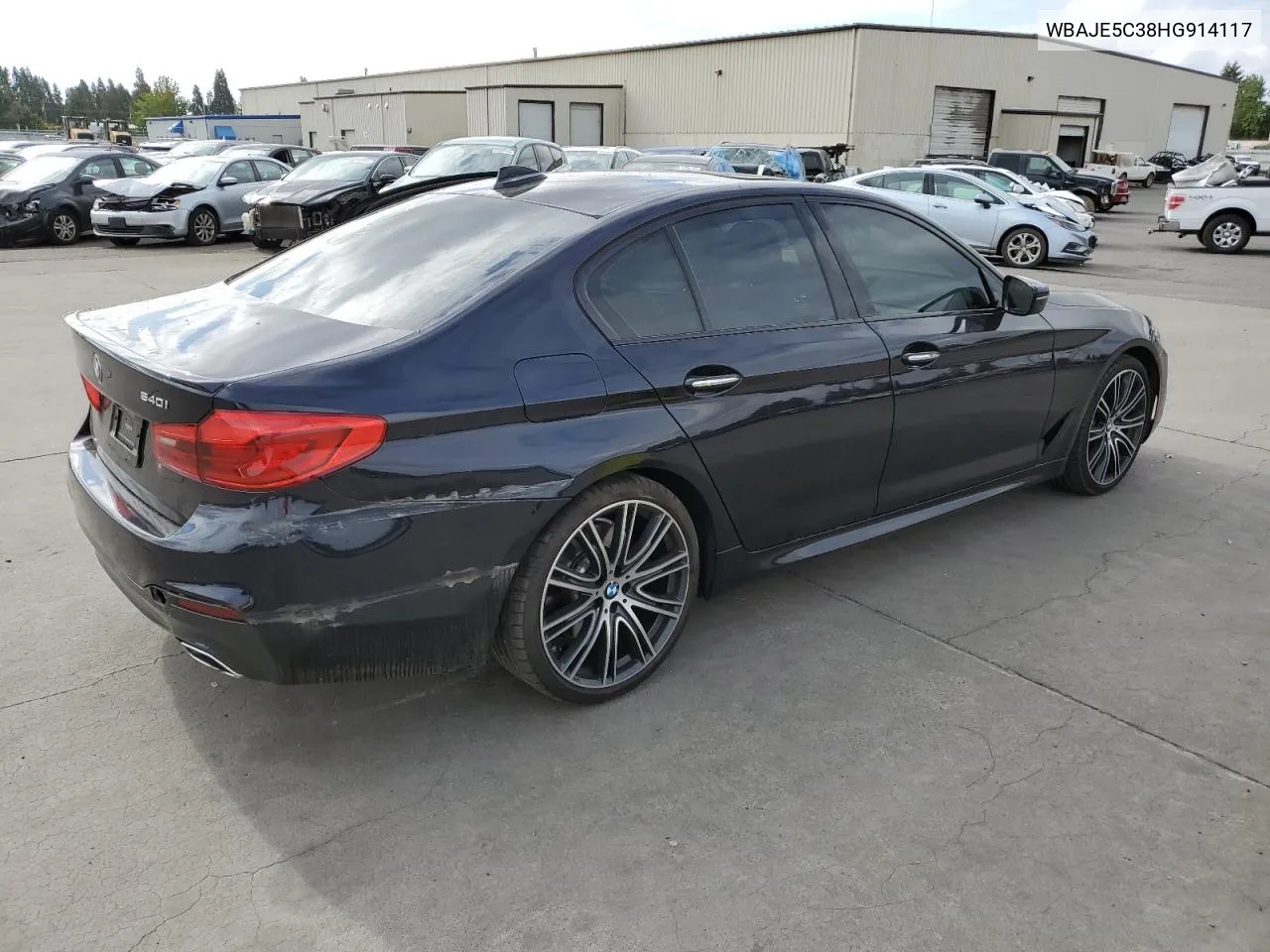 2017 BMW 540 I VIN: WBAJE5C38HG914117 Lot: 68372364