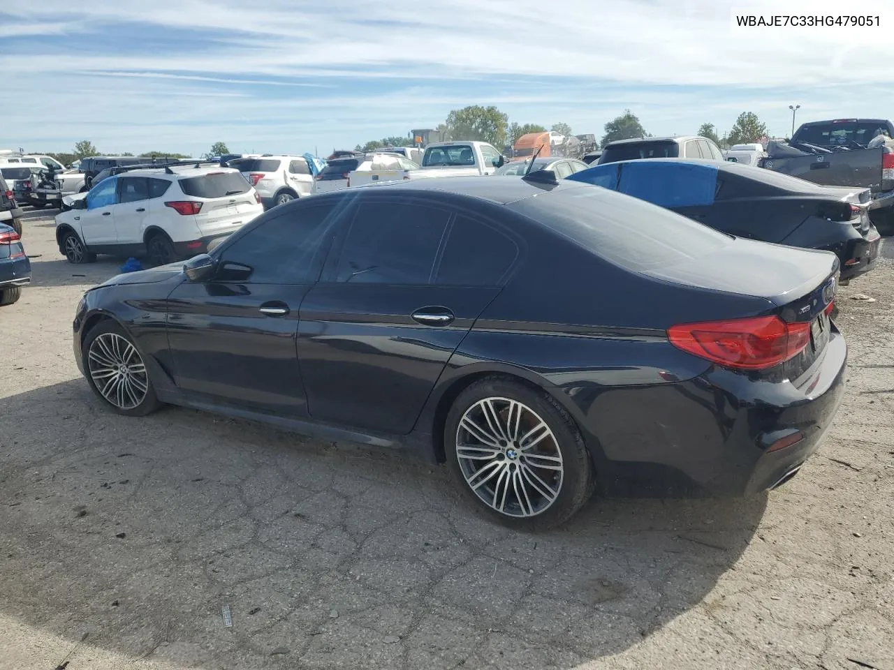 2017 BMW 540 Xi VIN: WBAJE7C33HG479051 Lot: 69689044