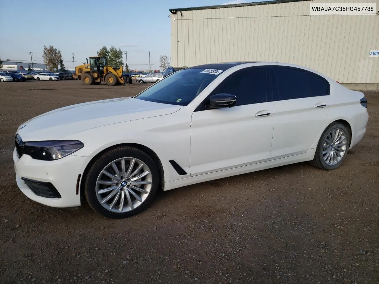 2017 BMW 530 Xi VIN: WBAJA7C35HG457788 Lot: 70012894