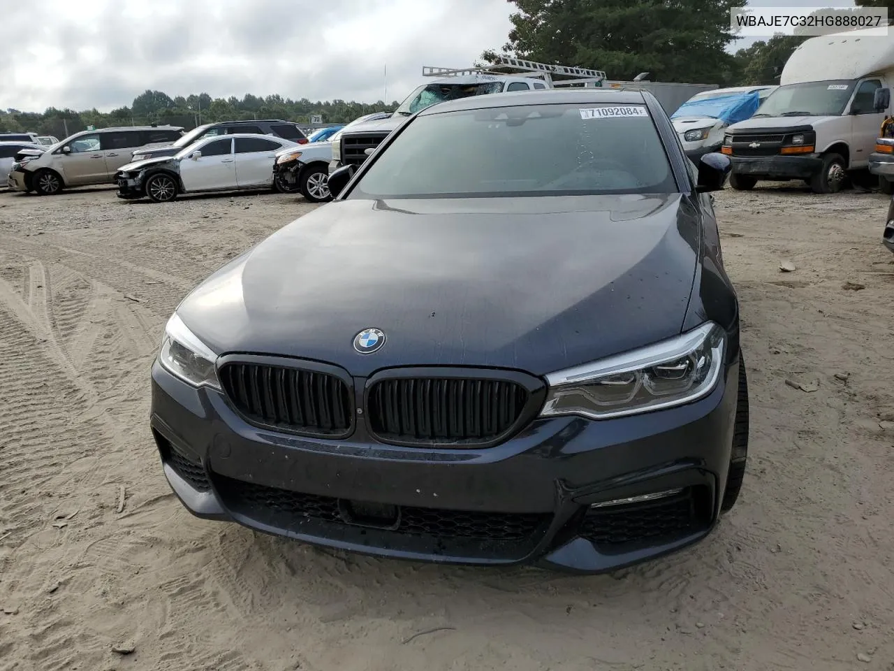 2017 BMW 540 Xi VIN: WBAJE7C32HG888027 Lot: 71092084