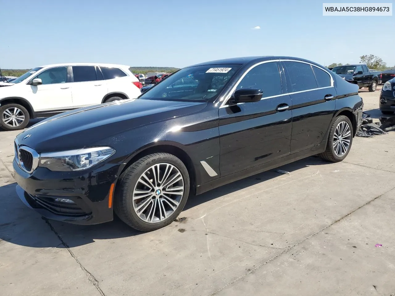 2017 BMW 530 I VIN: WBAJA5C38HG894673 Lot: 71451924