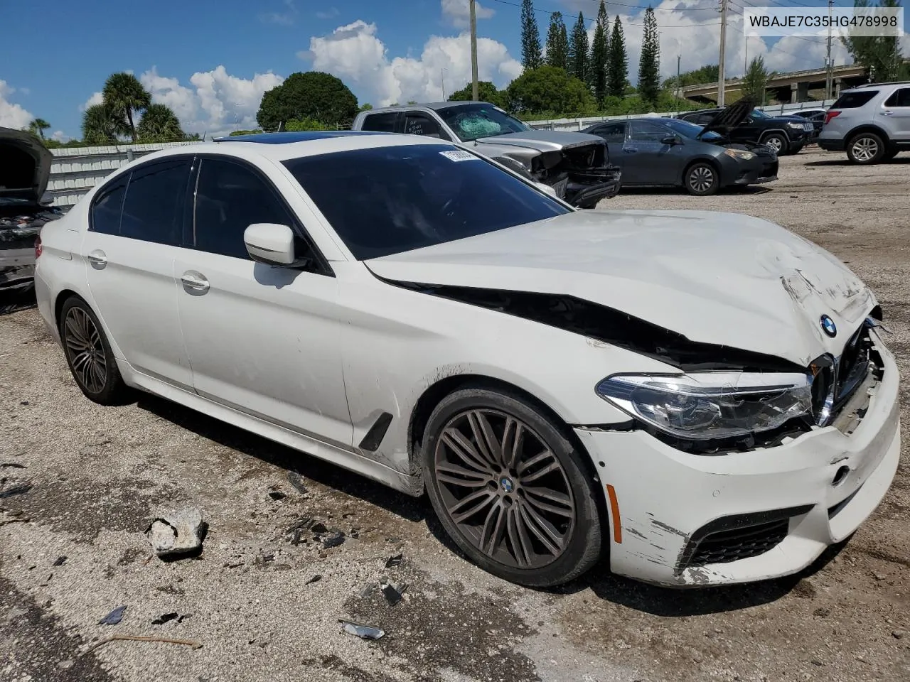 WBAJE7C35HG478998 2017 BMW 540 Xi