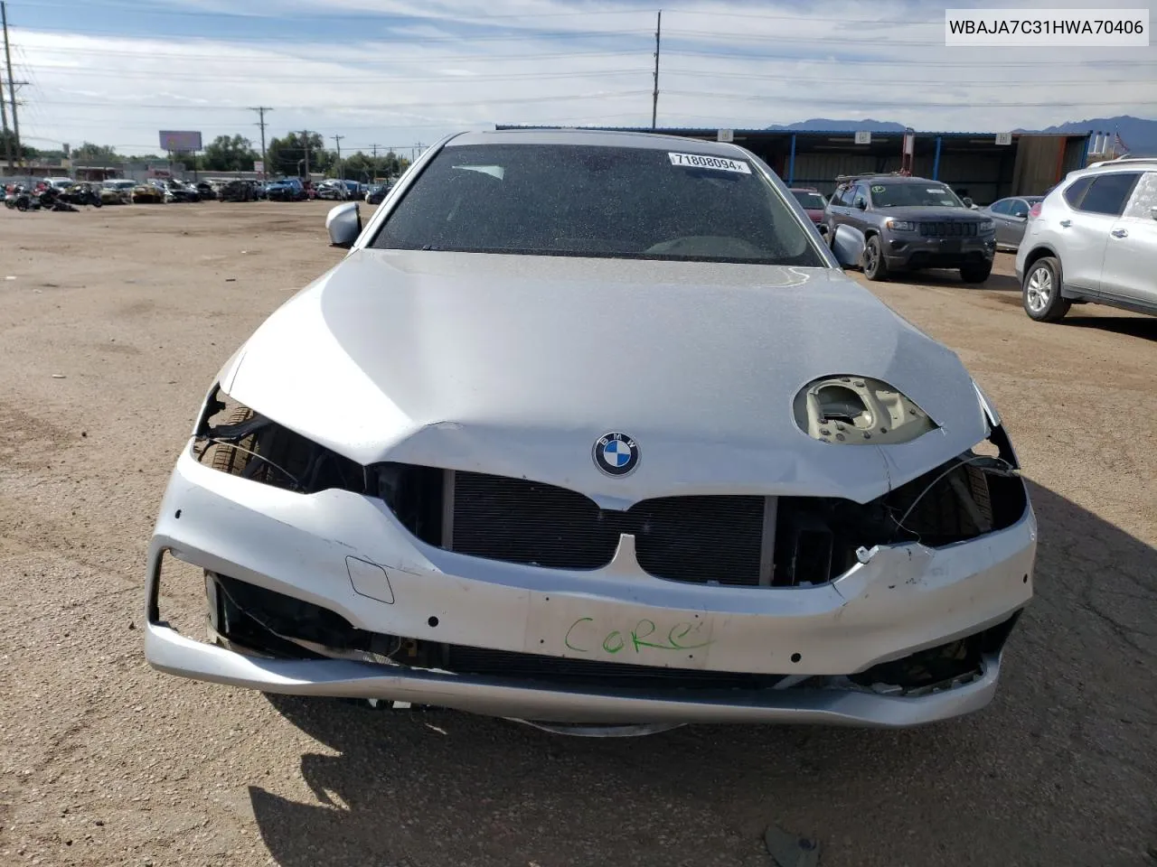 WBAJA7C31HWA70406 2017 BMW 530 Xi