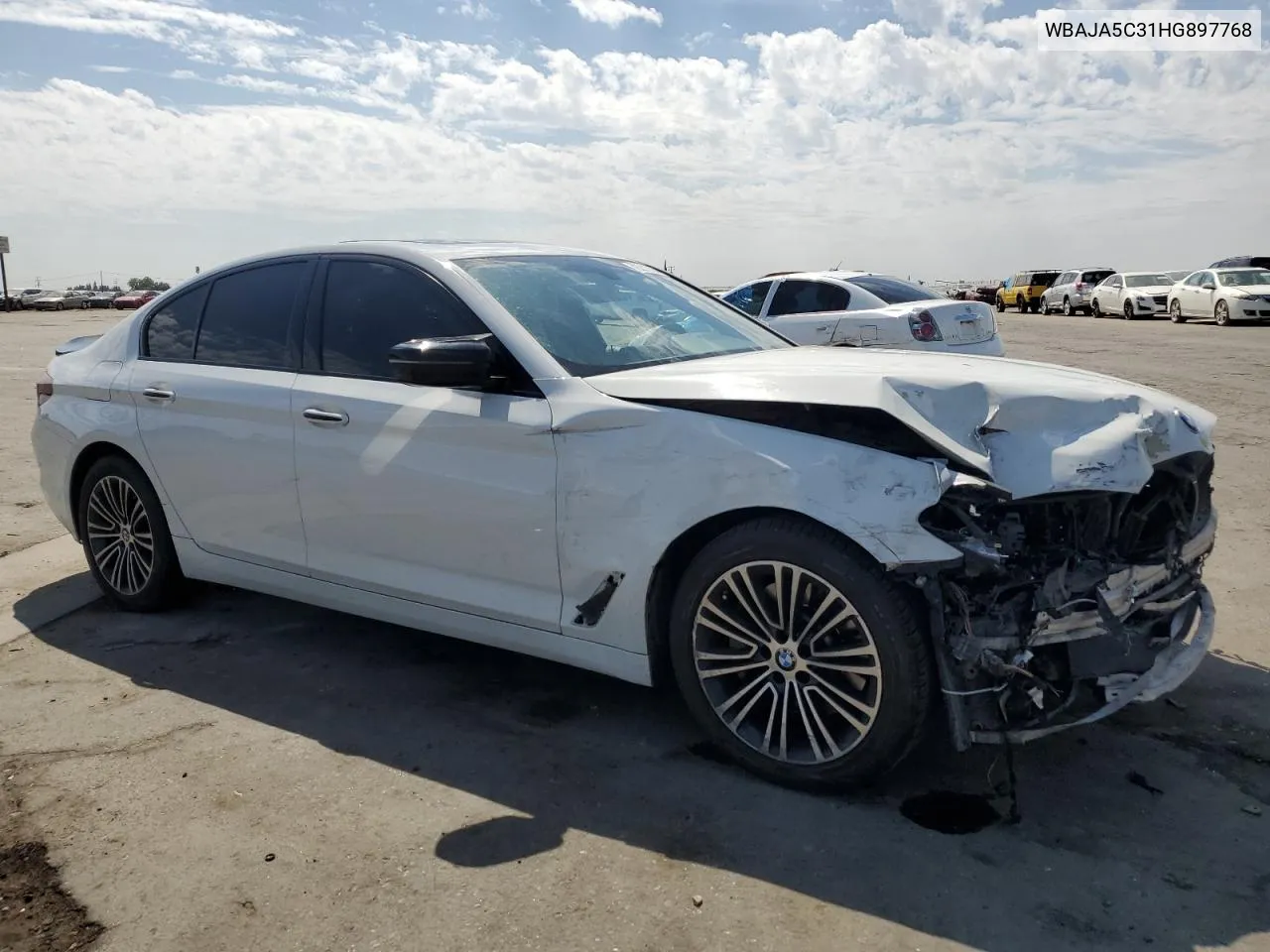 2017 BMW 530 I VIN: WBAJA5C31HG897768 Lot: 72213224