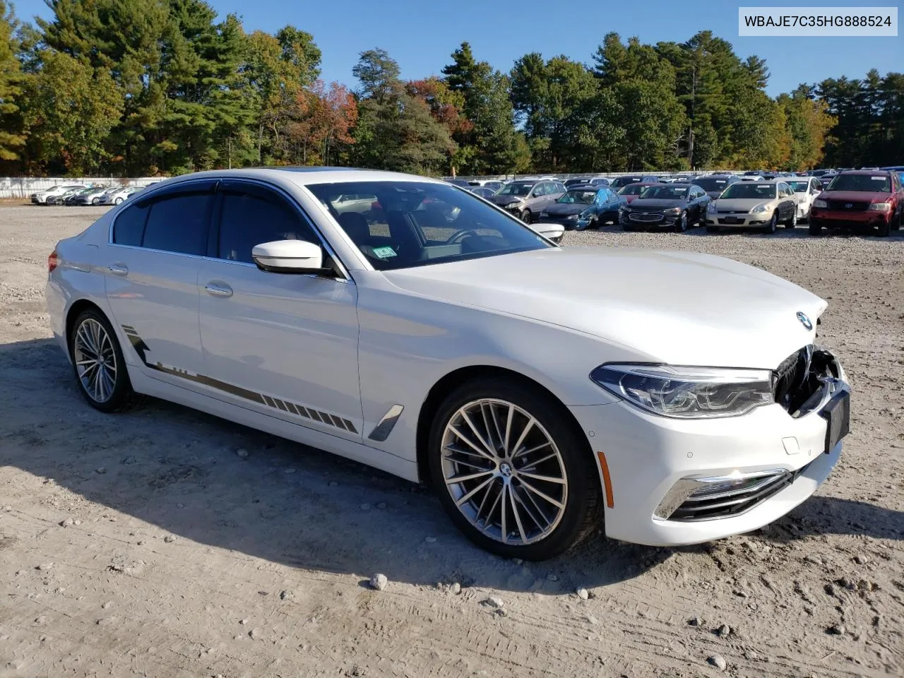 2017 BMW 540 Xi VIN: WBAJE7C35HG888524 Lot: 74527054