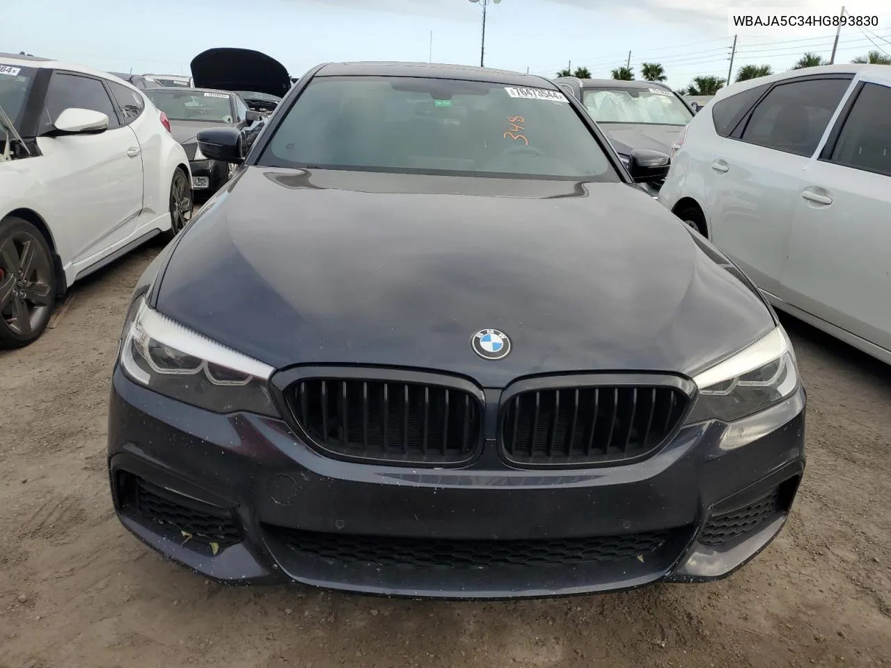 2017 BMW 530 I VIN: WBAJA5C34HG893830 Lot: 76473544