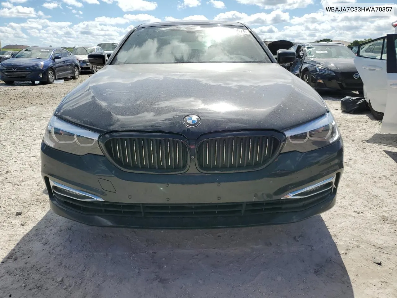 2017 BMW 530 Xi VIN: WBAJA7C33HWA70357 Lot: 76872974