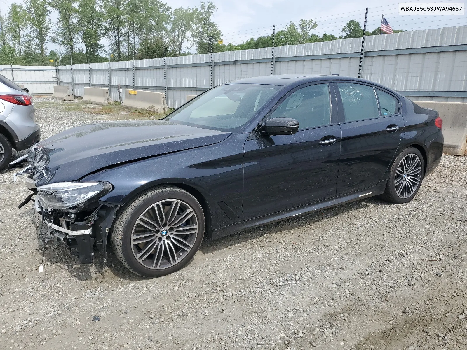 2018 BMW 540 I VIN: WBAJE5C53JWA94657 Lot: 51058014