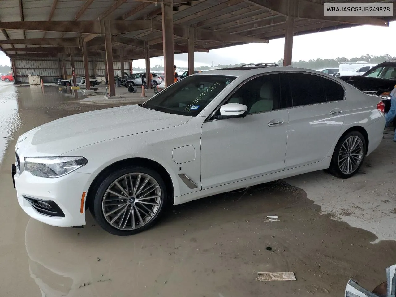 2018 BMW 530E VIN: WBAJA9C53JB249828 Lot: 53009724