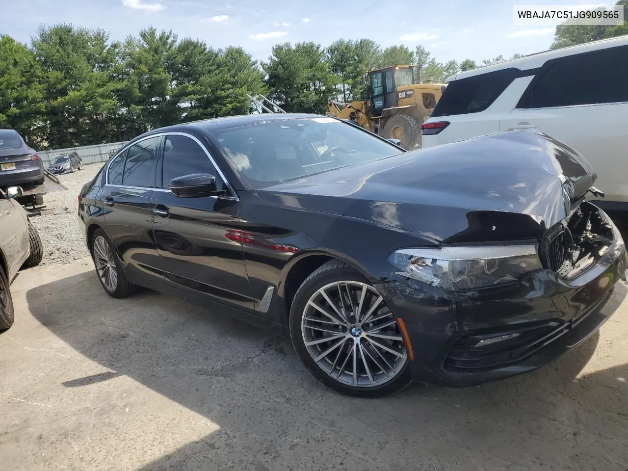 2018 BMW 530 Xi VIN: WBAJA7C51JG909565 Lot: 61460224