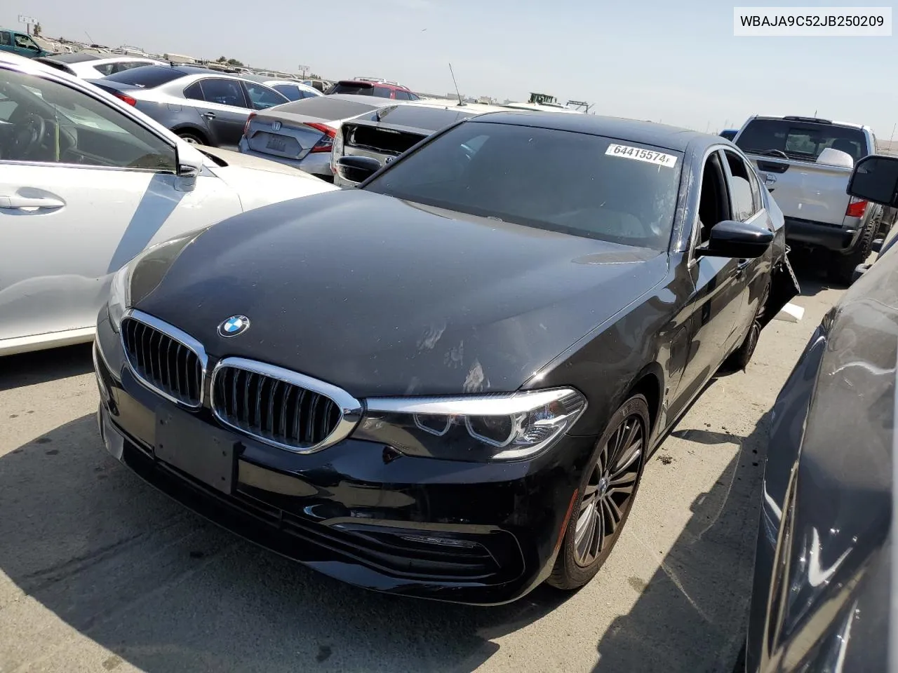 2018 BMW 530E VIN: WBAJA9C52JB250209 Lot: 64415574