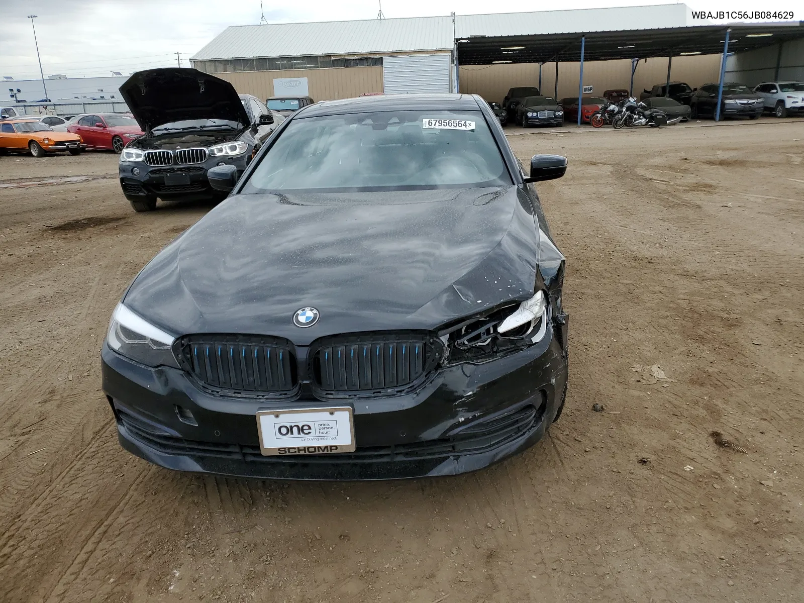 2018 BMW 530Xe VIN: WBAJB1C56JB084629 Lot: 67956564