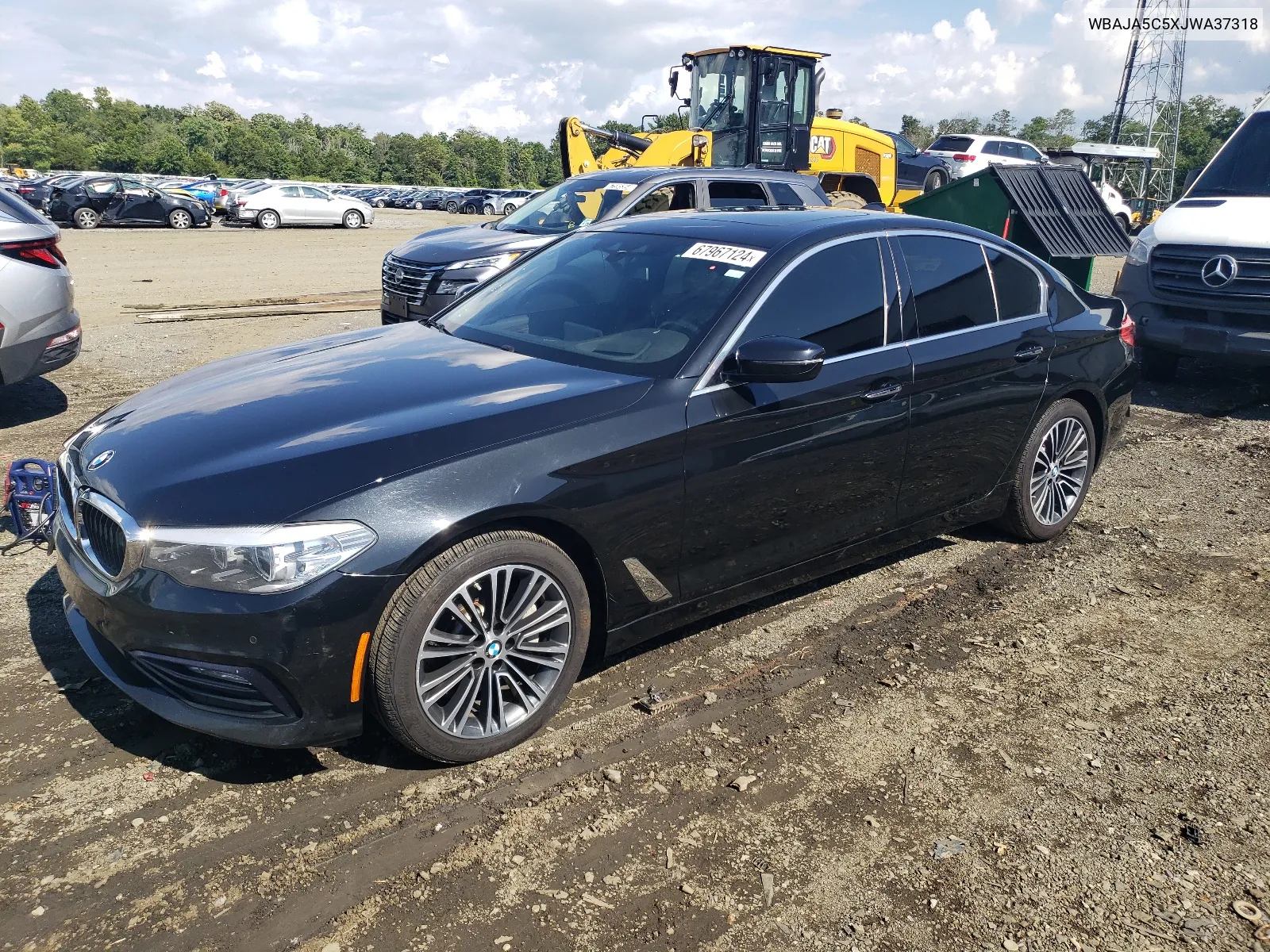 2018 BMW 530 I VIN: WBAJA5C5XJWA37318 Lot: 67967124