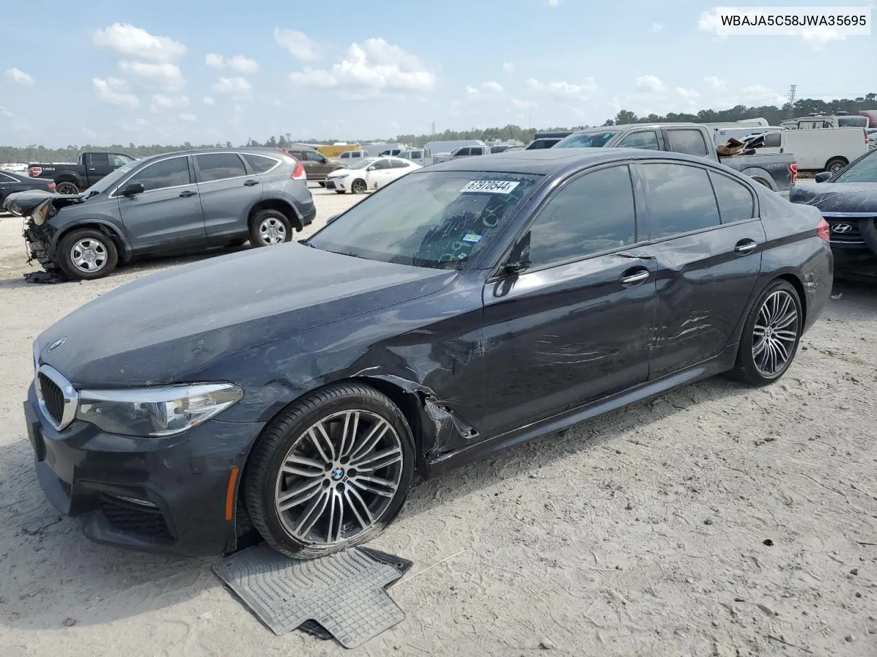 WBAJA5C58JWA35695 2018 BMW 530 I