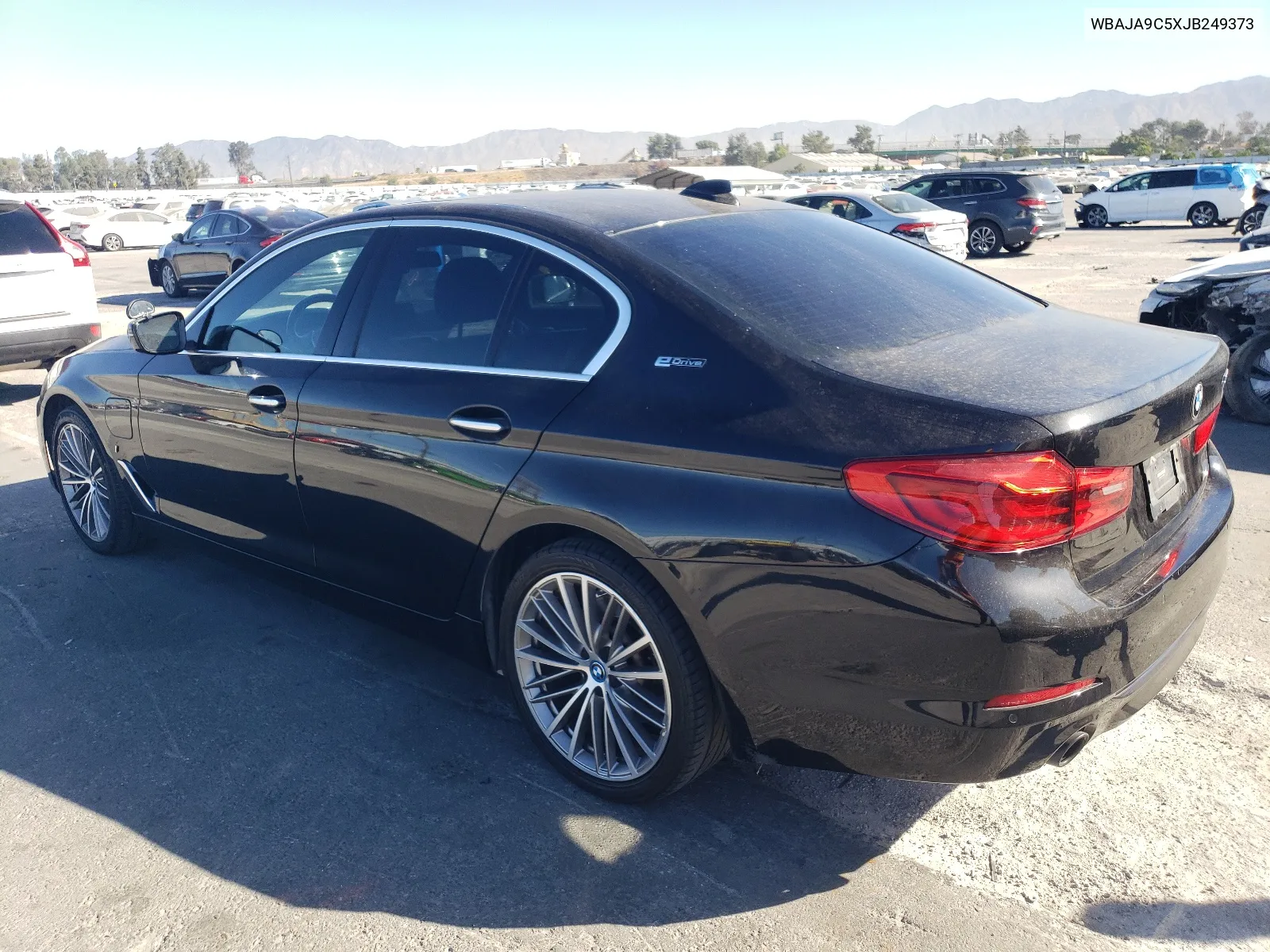 2018 BMW 530E VIN: WBAJA9C5XJB249373 Lot: 68303704