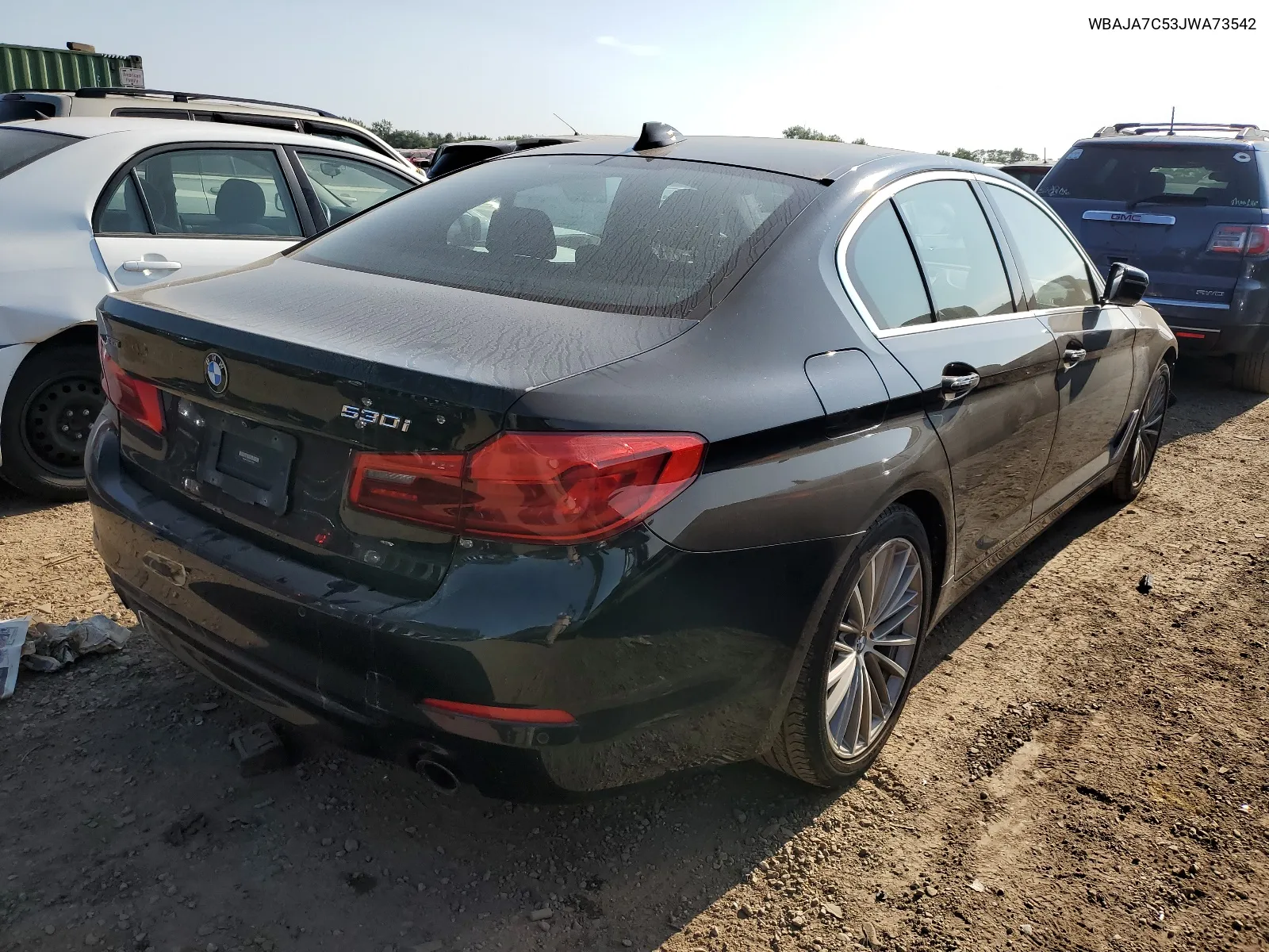 2018 BMW 530 Xi VIN: WBAJA7C53JWA73542 Lot: 68665064