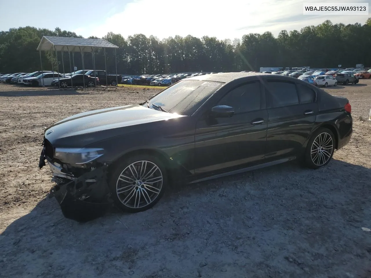 2018 BMW 540 I VIN: WBAJE5C55JWA93123 Lot: 68674274