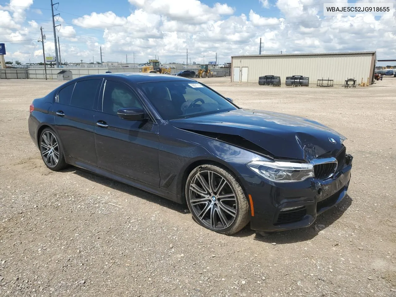 2018 BMW 540 I VIN: WBAJE5C52JG918655 Lot: 69071714