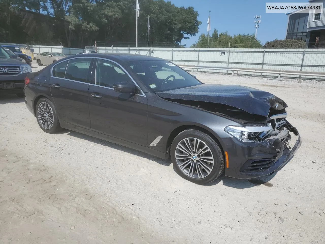 2018 BMW 530 Xi VIN: WBAJA7C58JWA74931 Lot: 69986524