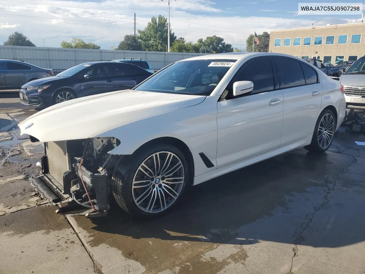 2018 BMW 530 Xi VIN: WBAJA7C55JG907298 Lot: 70029024