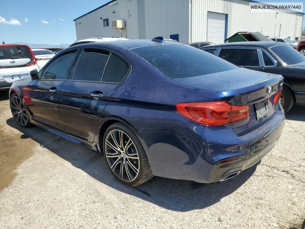 2018 BMW 540 I VIN: WBAJE5C54JWA97440 Lot: 70085424