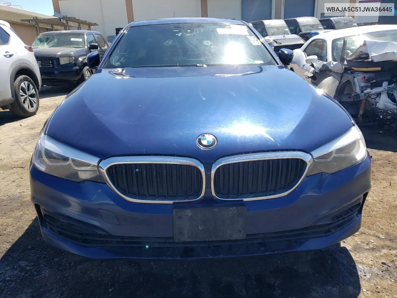 2018 BMW 530 I VIN: WBAJA5C51JWA36445 Lot: 70668554