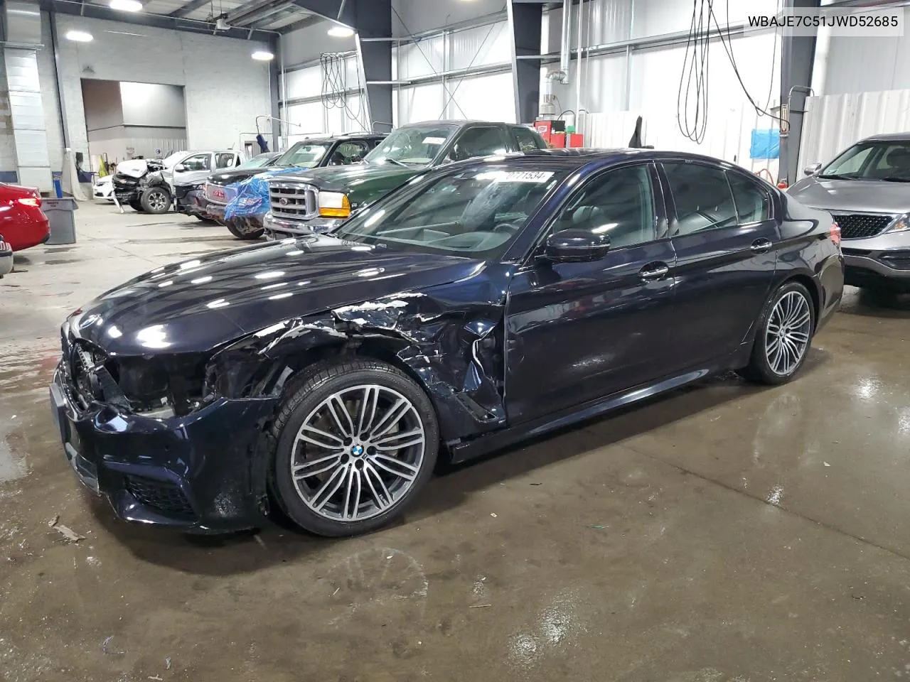 2018 BMW 540 Xi VIN: WBAJE7C51JWD52685 Lot: 70771534