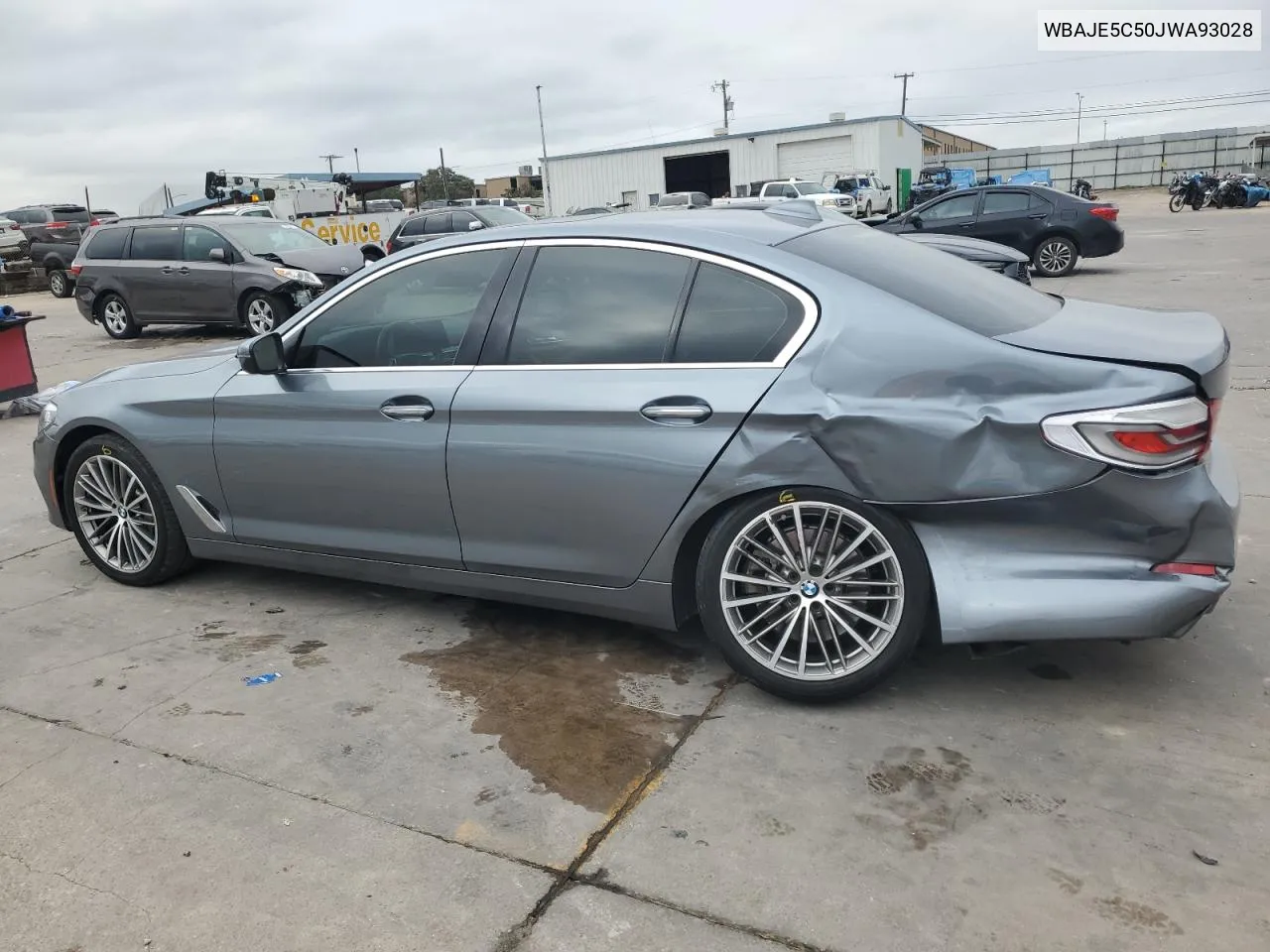 2018 BMW 540 I VIN: WBAJE5C50JWA93028 Lot: 71168274