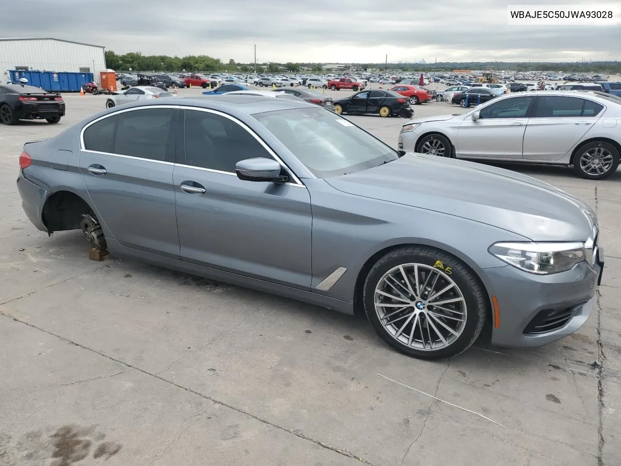 2018 BMW 540 I VIN: WBAJE5C50JWA93028 Lot: 71168274