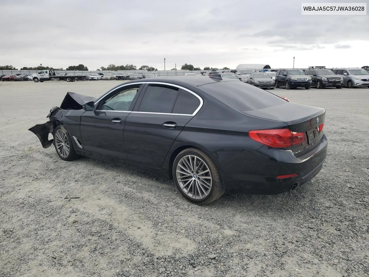 2018 BMW 530 I VIN: WBAJA5C57JWA36028 Lot: 71324574