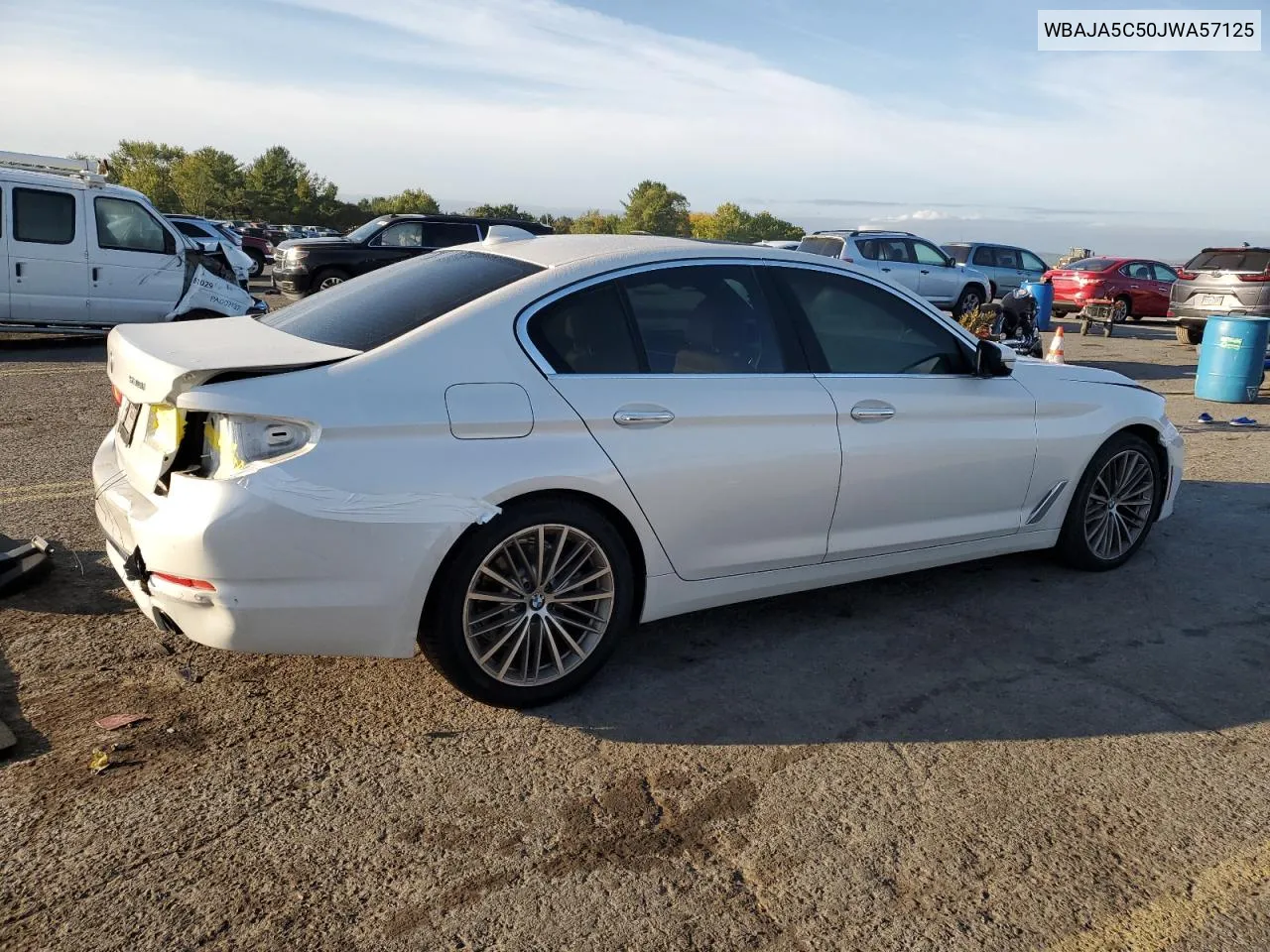 2018 BMW 530 I VIN: WBAJA5C50JWA57125 Lot: 71479634