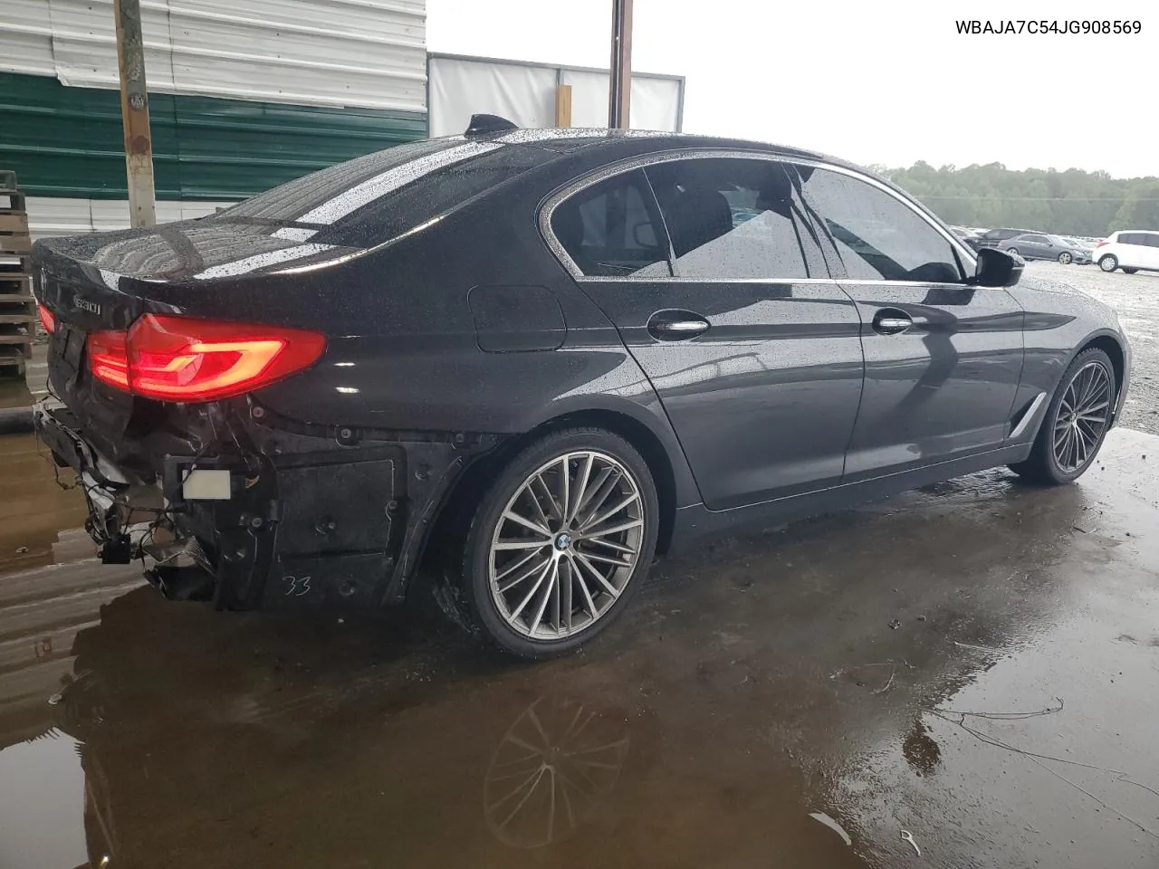 2018 BMW 530 Xi VIN: WBAJA7C54JG908569 Lot: 72124044