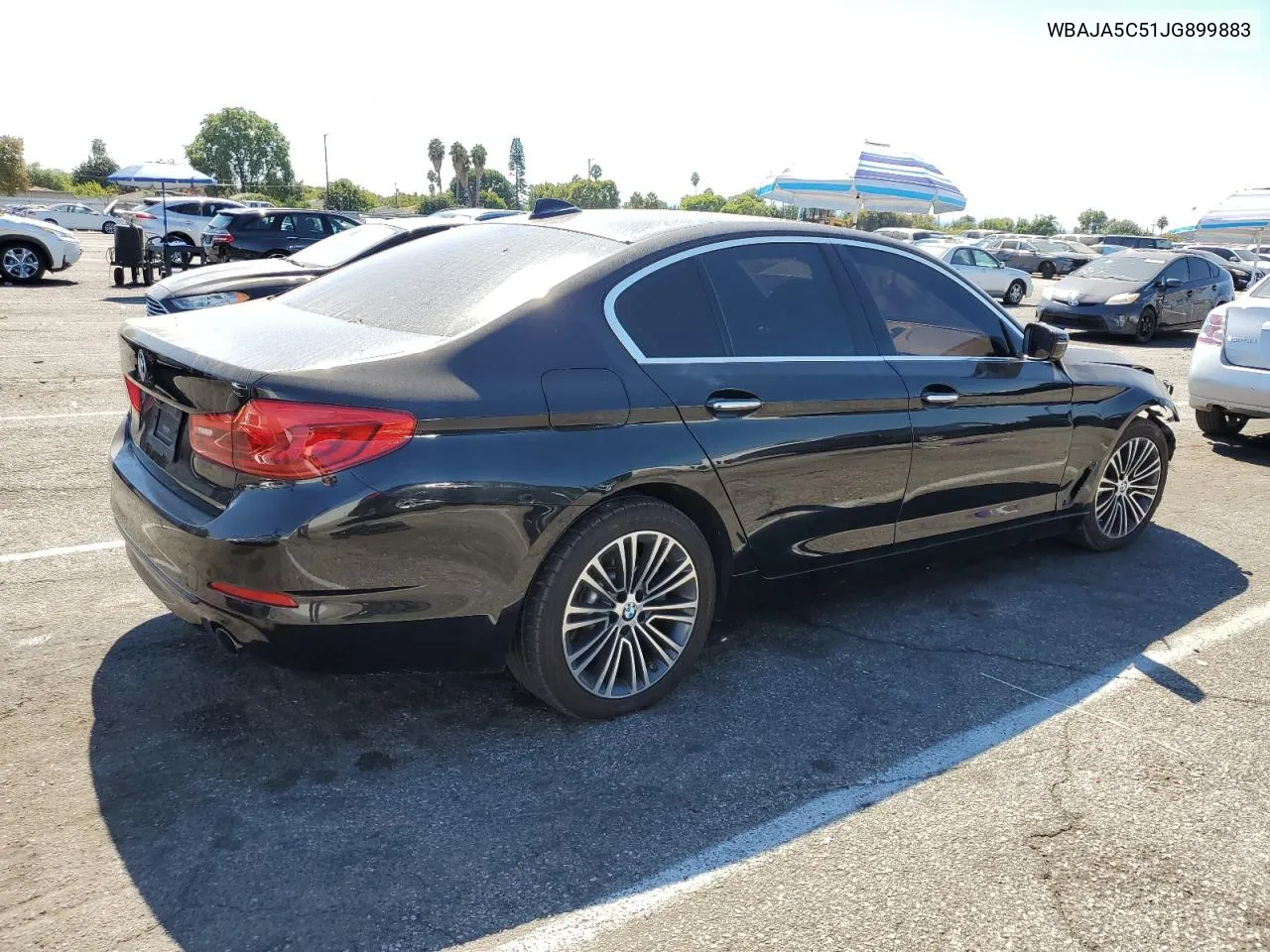 2018 BMW 530 I VIN: WBAJA5C51JG899883 Lot: 73573444