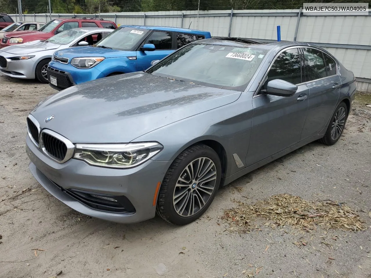 2018 BMW 540 Xi VIN: WBAJE7C50JWA04005 Lot: 73668024