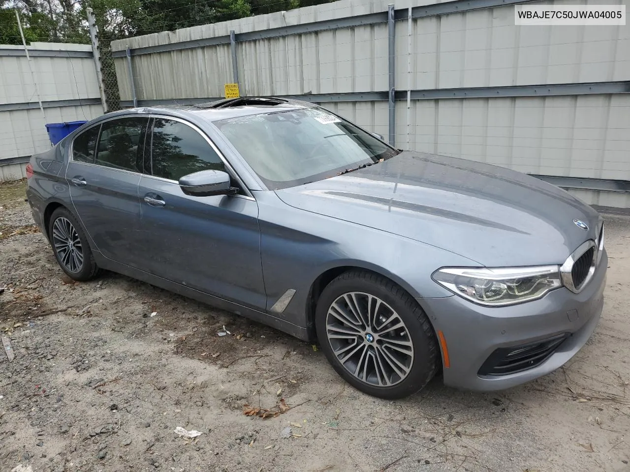 2018 BMW 540 Xi VIN: WBAJE7C50JWA04005 Lot: 73668024