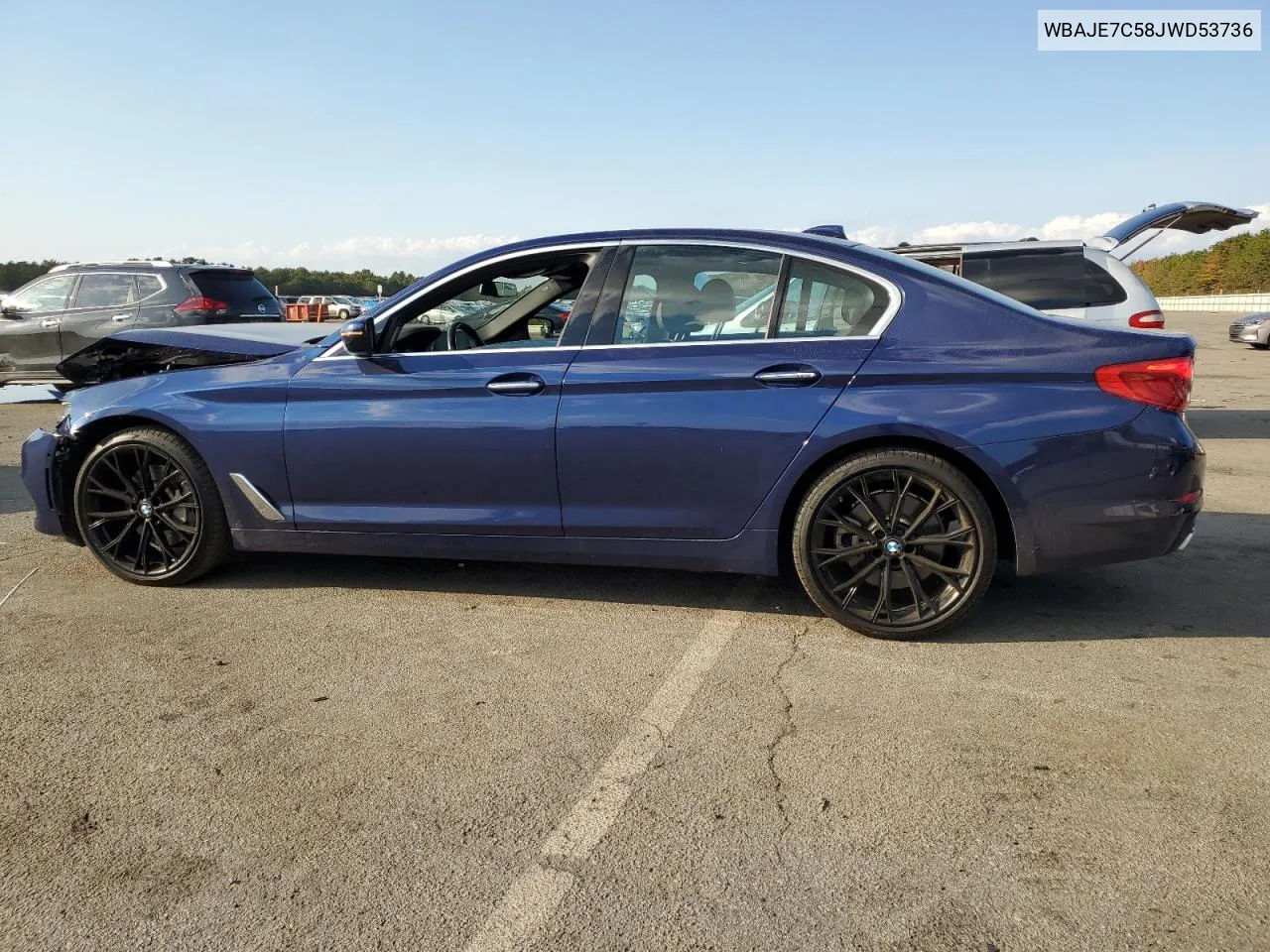 2018 BMW 540 Xi VIN: WBAJE7C58JWD53736 Lot: 73675764