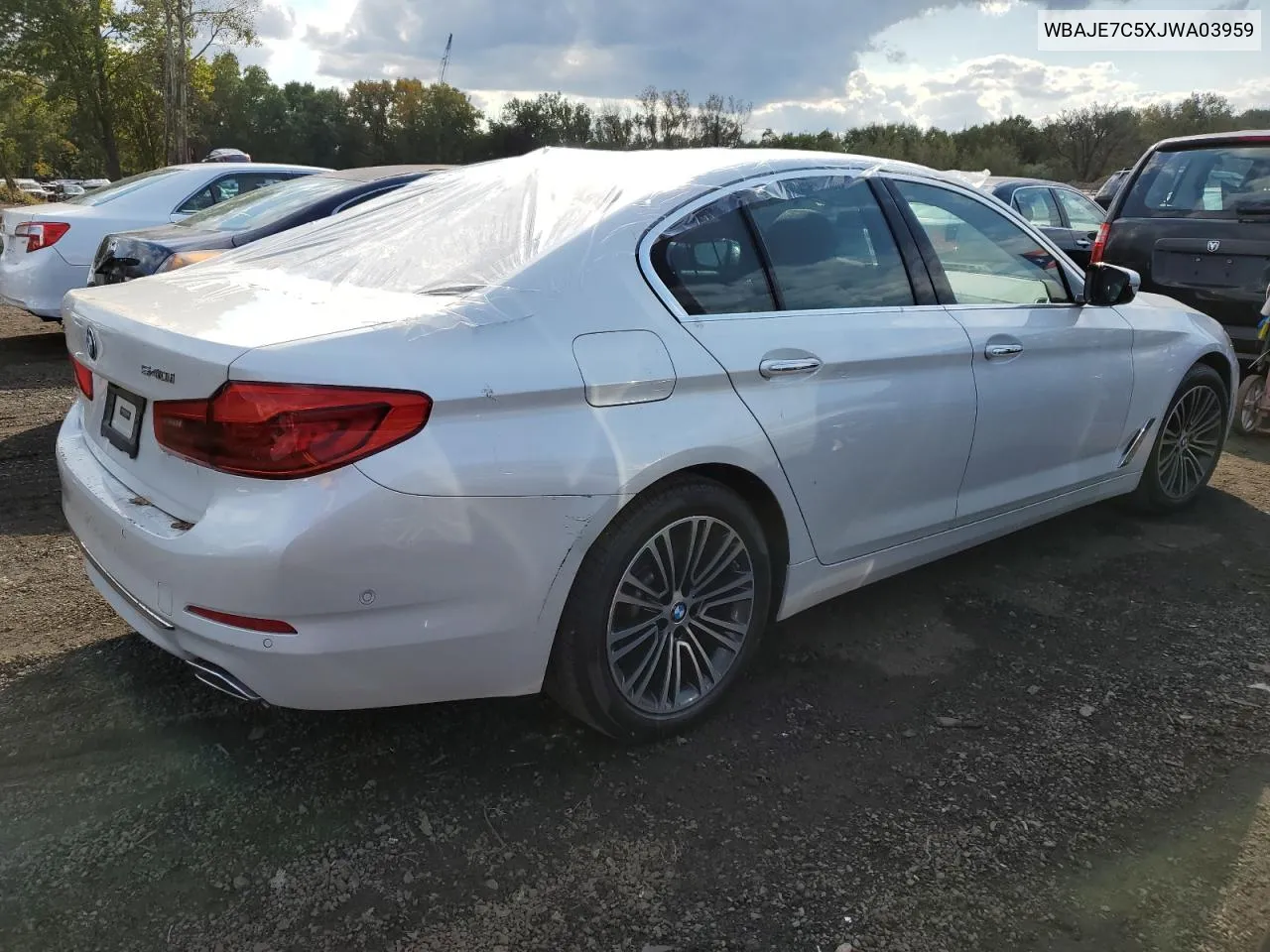 2018 BMW 540 Xi VIN: WBAJE7C5XJWA03959 Lot: 74228714