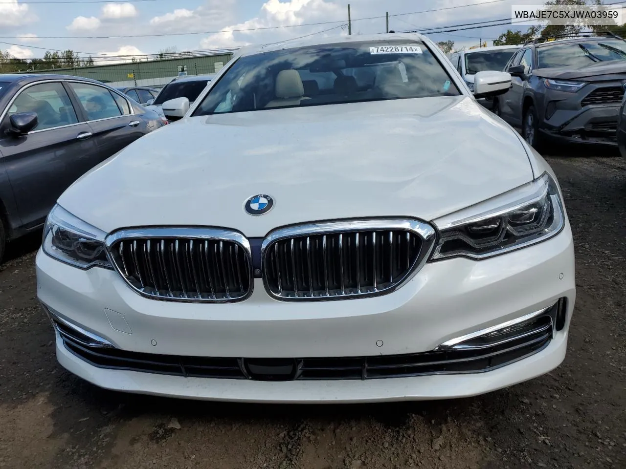 2018 BMW 540 Xi VIN: WBAJE7C5XJWA03959 Lot: 74228714