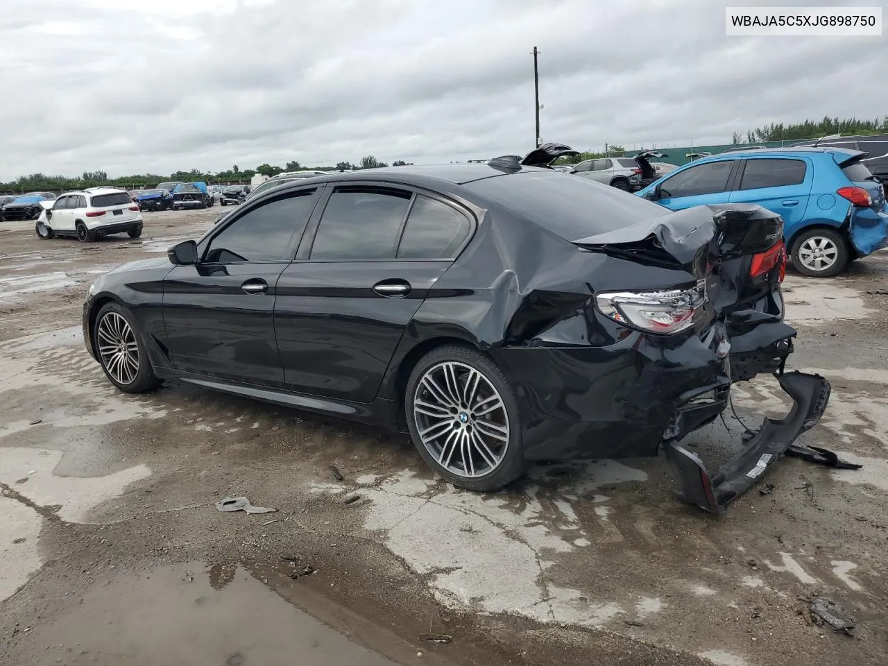 2018 BMW 530 I VIN: WBAJA5C5XJG898750 Lot: 74761324